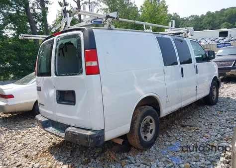2009 Chevrolet Express 2500 Work Van из США, поврежденный, VIN 1GCGG25C191146374